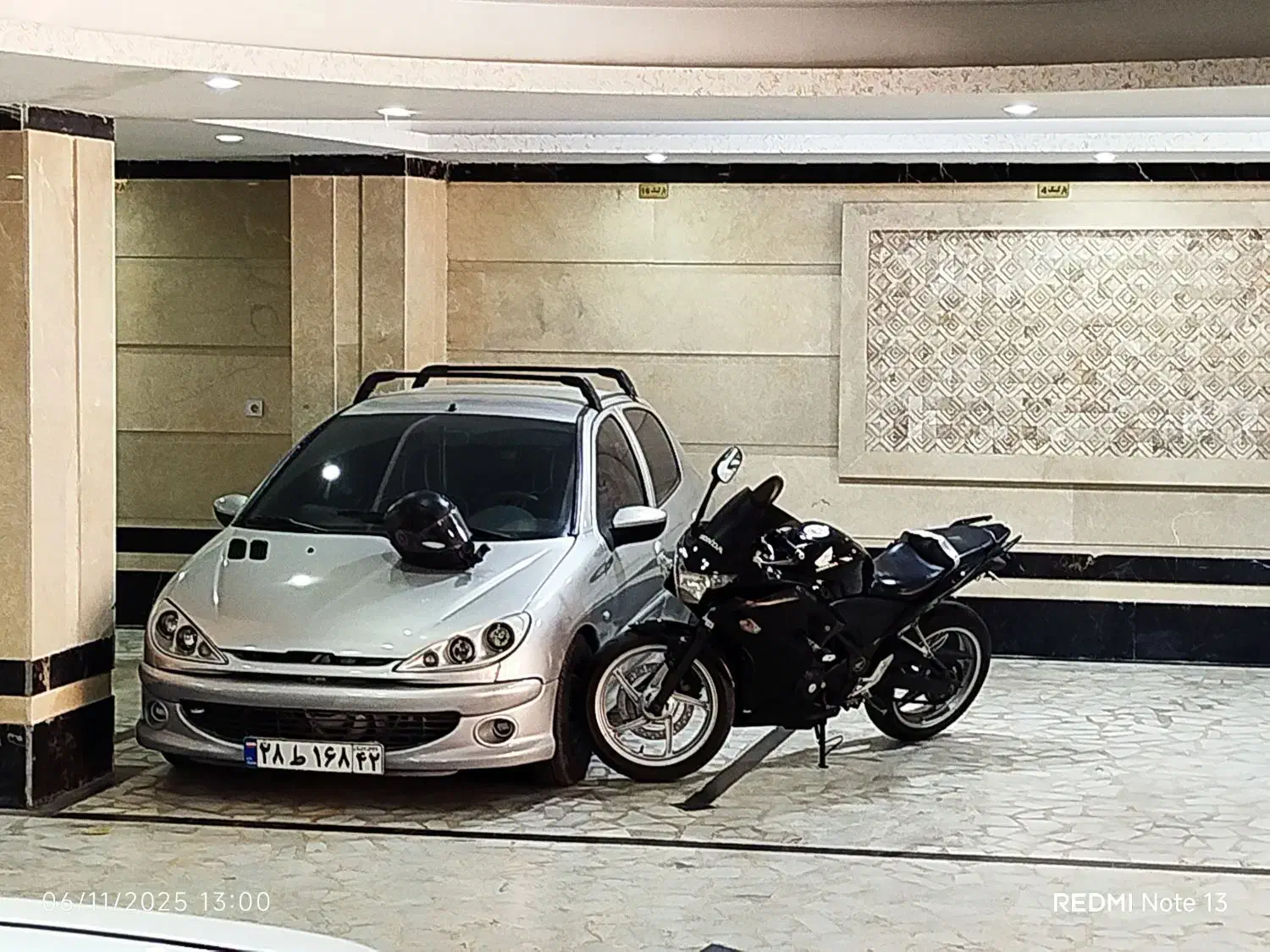 Cbr259|موتورسیکلت|فردیس, منظریه|دیوار