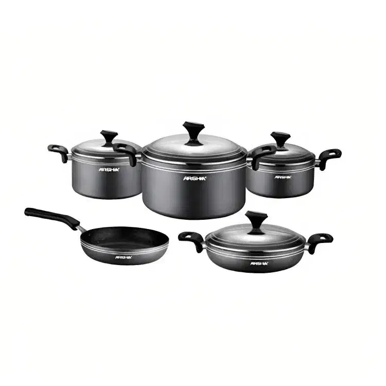 سرویس تفلون ۹ پارچه عرشیا|ظروف پختوپز|بندر گناوه, |دیوار