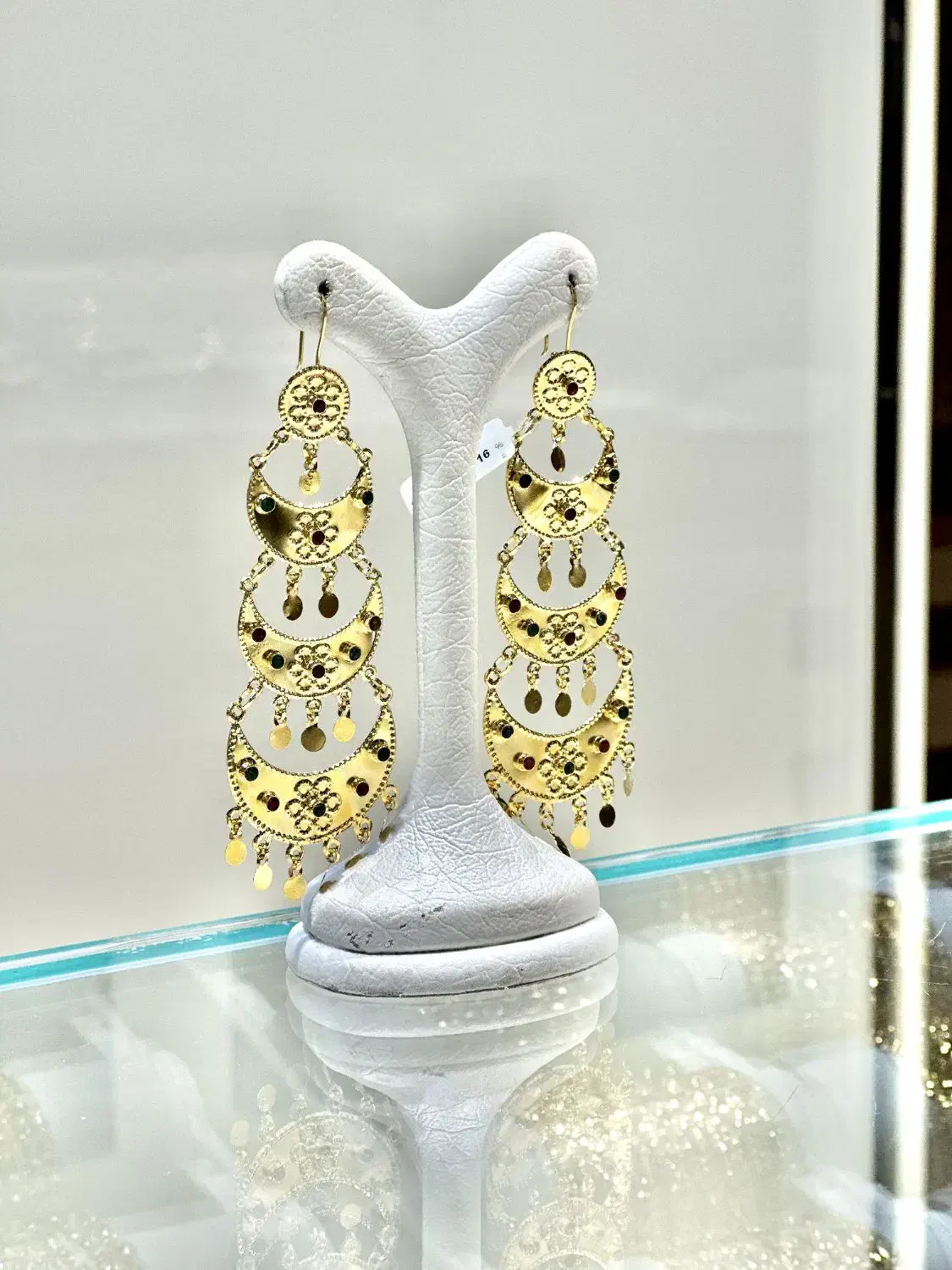 گوشواره ماهک طلا|جواهرات|بندرعباس, |دیوار