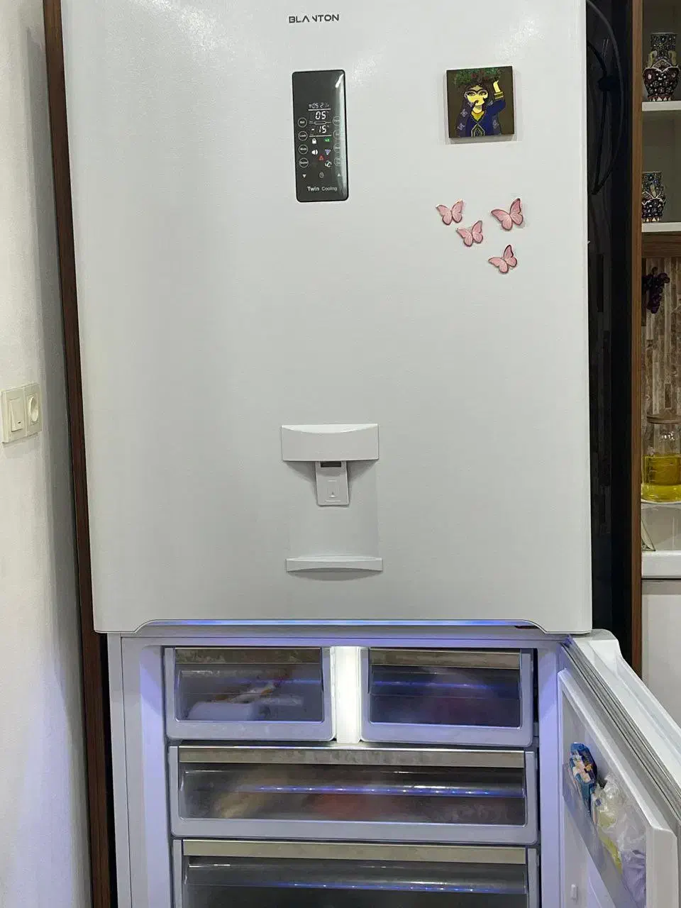 یخچال بلانتون در حد نو|یخچال و فریزر|کیش, |دیوار