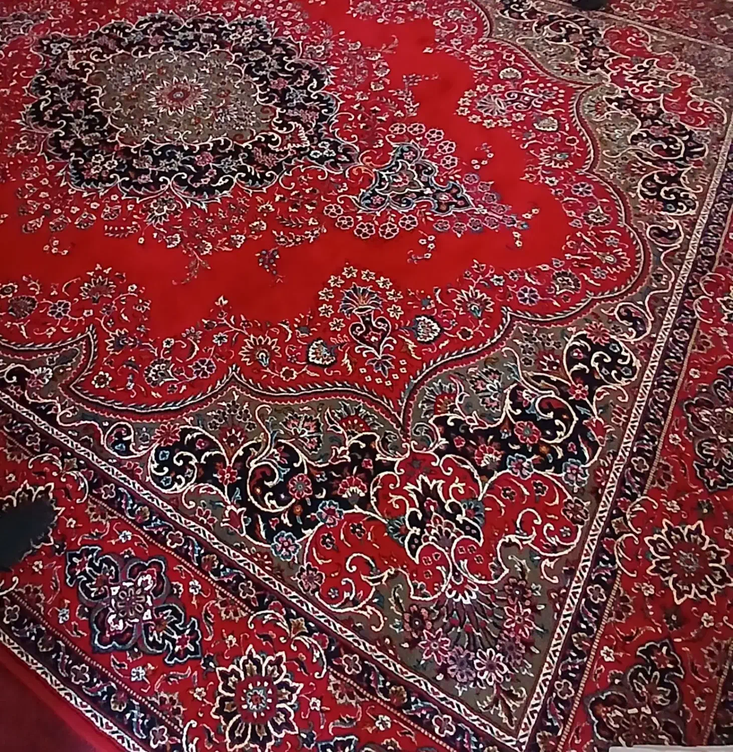 فرش قرمز|فرش|کرمانشاه, |دیوار