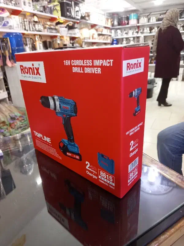 دریل شارژی رونیکس|ابزارآلات|سنندج, |دیوار