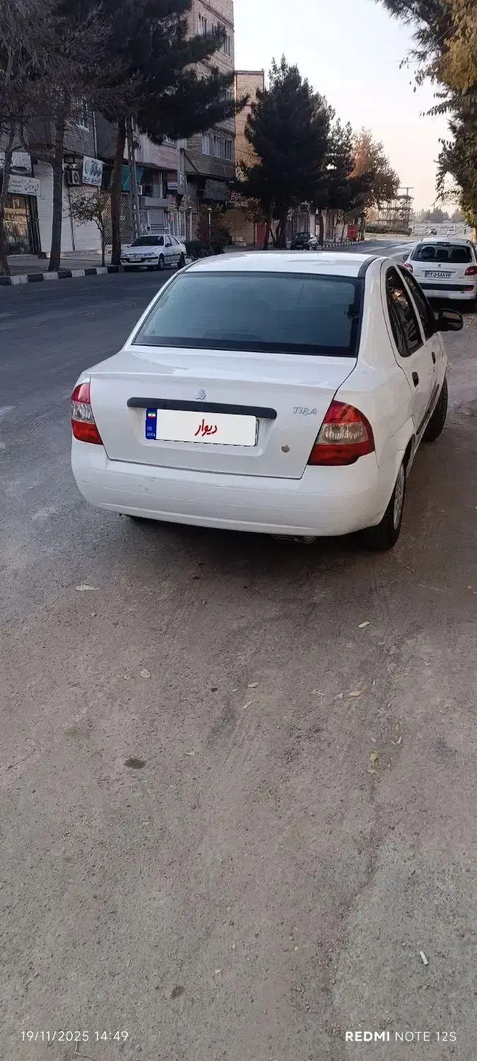 تیبا صندوق دار مدل1400|خودرو سواری و وانت|چناران, |دیوار