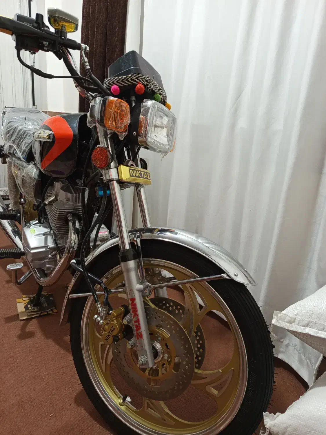 موتور نیکتاز 150سفارشی دودیسک صفر کیلومتر|موتورسیکلت|گنبد کاووس, |دیوار