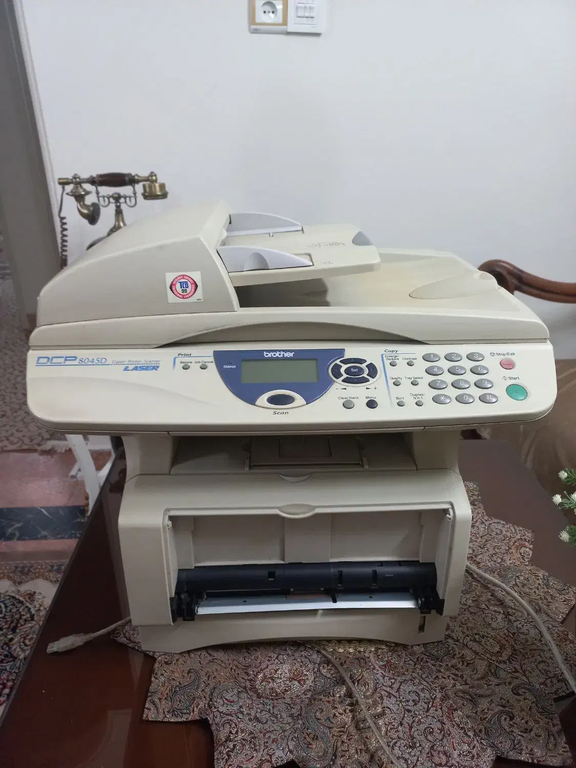 پرینتر سه کاره مارک برادر|پرینتر، اسکنر، کپی، فکس|سمنان, |دیوار