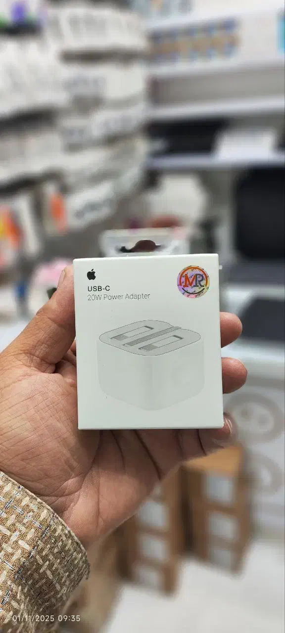 شارژ 20 وات 3 پین اپل  با 6 ماه گارانتی|لوازم جانبی موبایل و تبلت|اندیشه, اندیشه فاز ۵|دیوار