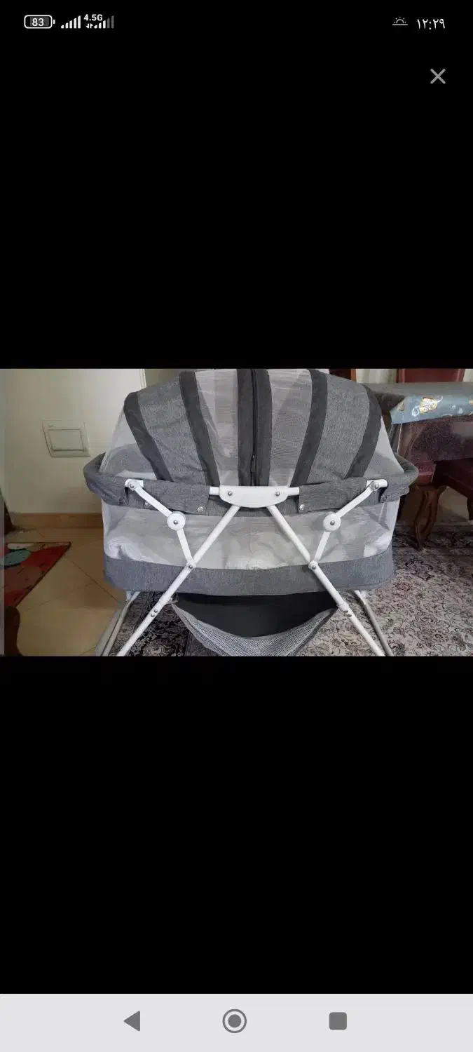 گهواره کودک و تشک گارد دار|اسباب و اثاث بچه|محمدیه-قزوین, |دیوار