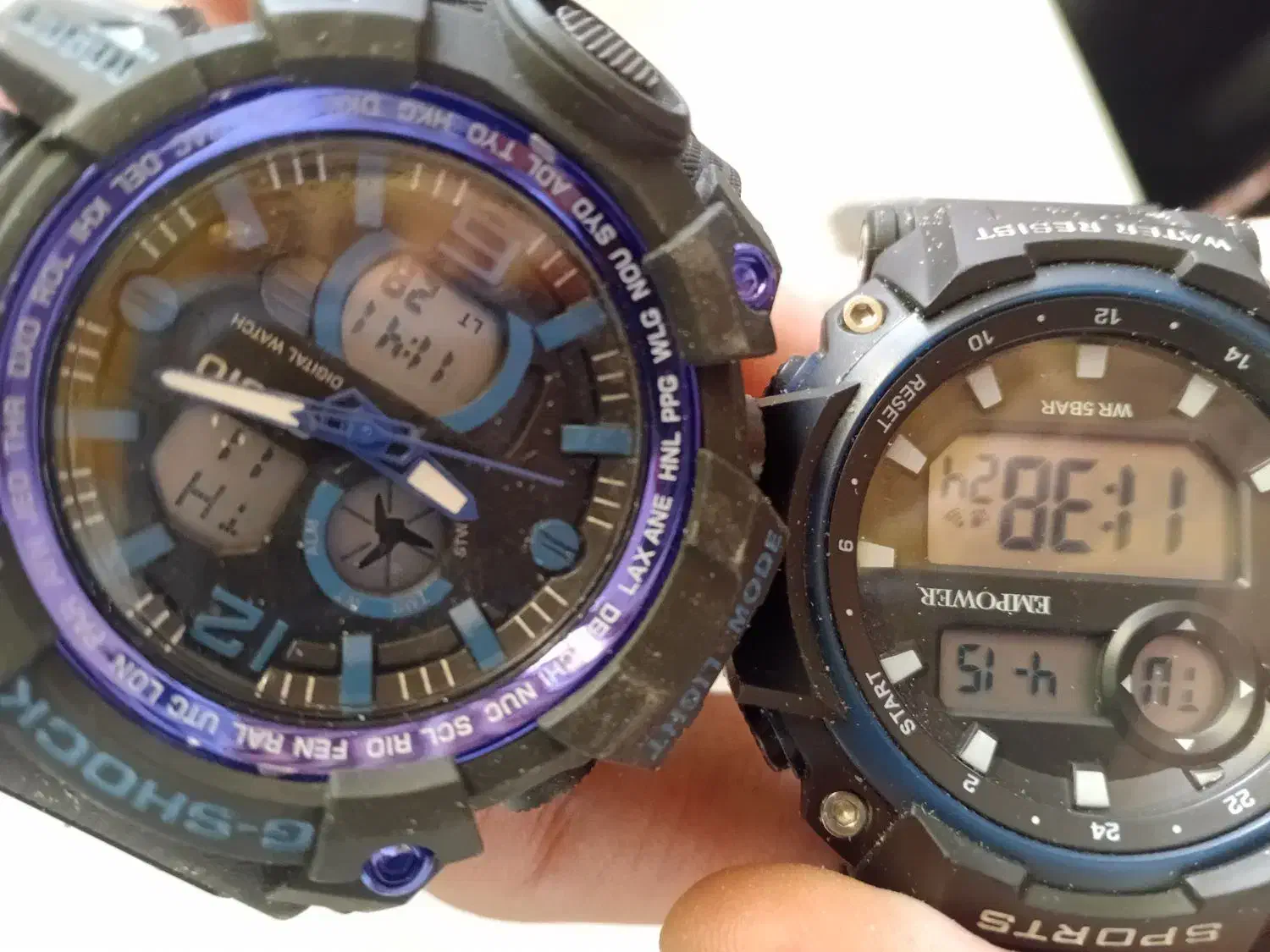 ساعت جی شاک|ساعت|شاهین دژ, |دیوار