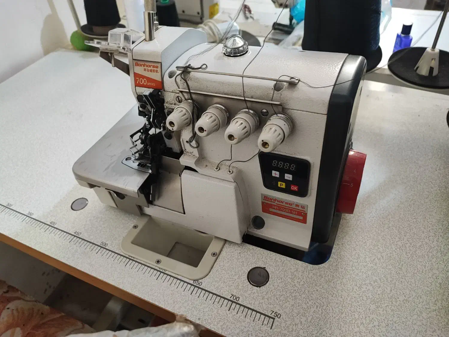 زیگزال ۵نخ بنهورس|ماشین‌آلات صنعتی|قیدار, |دیوار