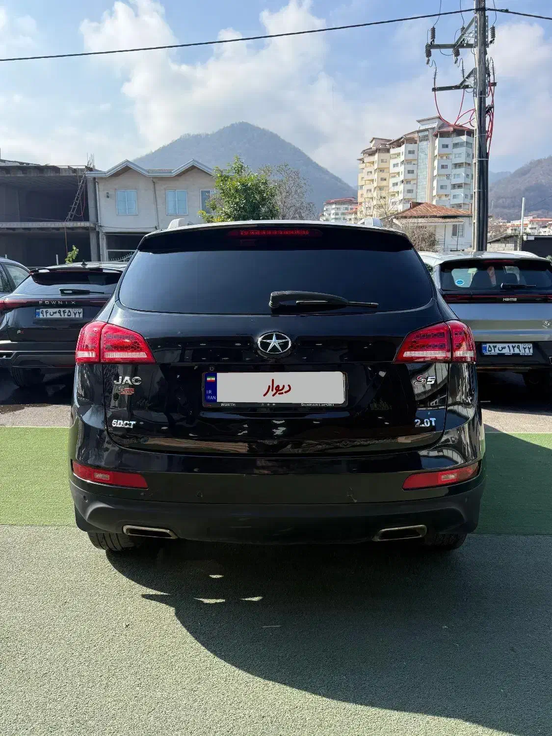 جک s5 مدل ۹۵|خودرو سواری و وانت|رشت, چله خانه|دیوار