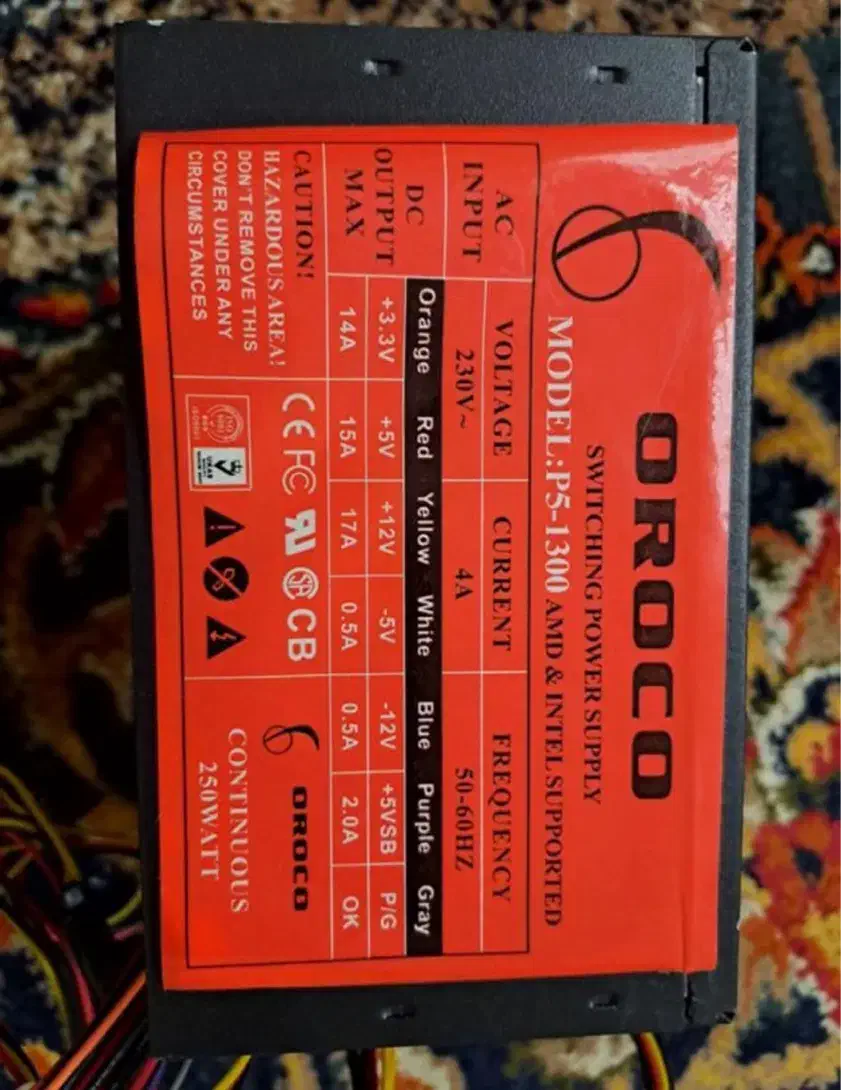 پاور کیس oroco|قطعات و لوازم جانبی رایانه|تهران, حافظیه|دیوار