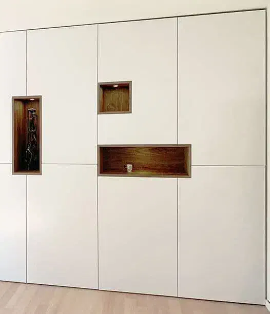 طراحی و ساخت کمد دیواری تضمینی|جاکفشی، کمد، دراور|اسلامشهر, شهرک طالقانی|دیوار