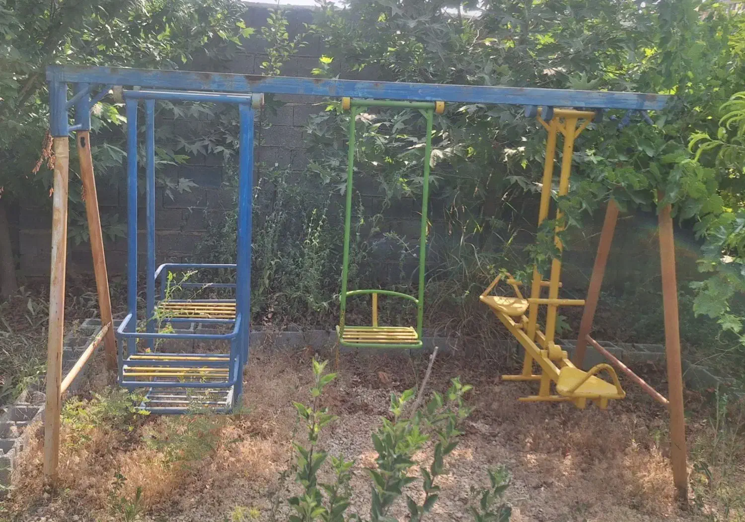 تاب 3گانه فلزی 3متری|اسباب‌‌بازی|شیراز, ارم|دیوار