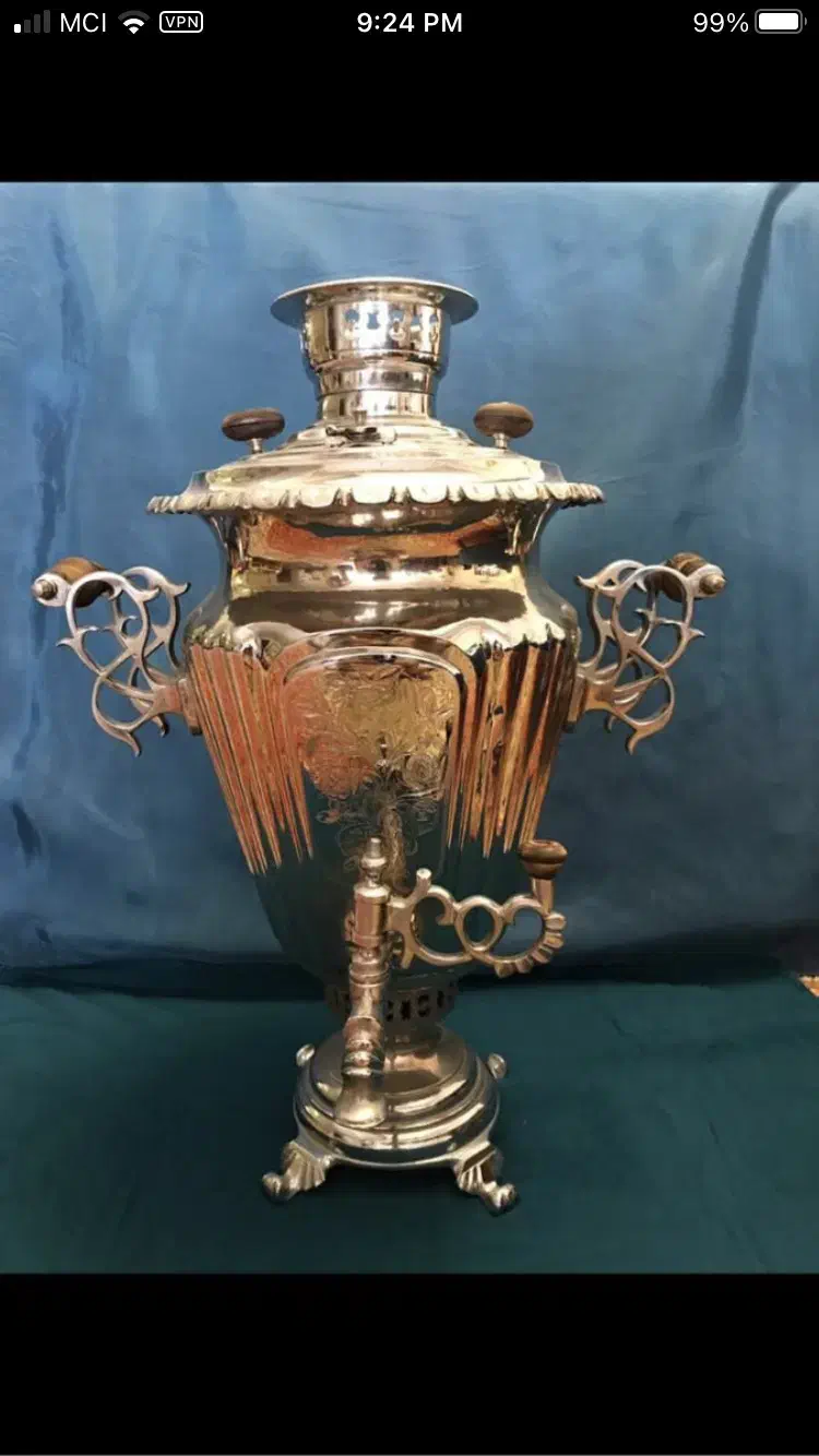 سماور ساخت لهستان|کلکسیون اشیاء عتیقه|تهران, صادقیه|دیوار