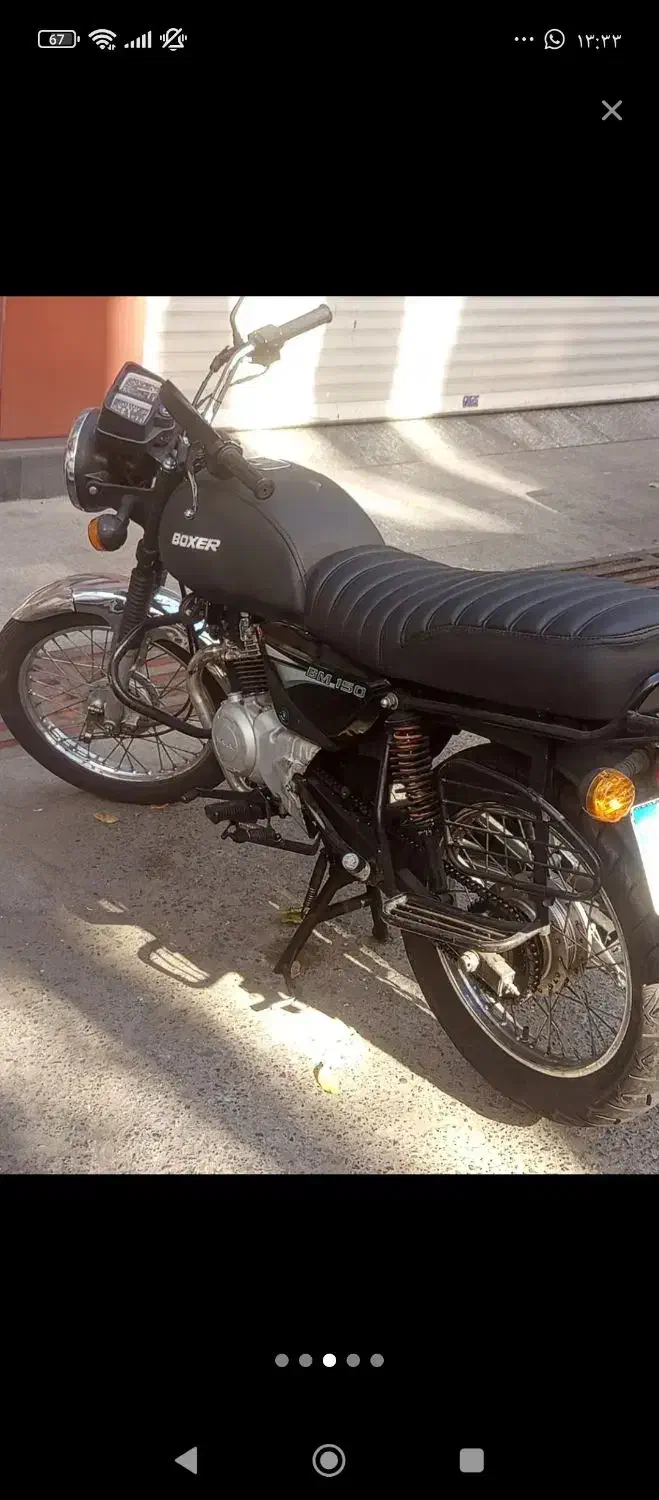 فروش باکسر ۱۲۵ هندی اصل|موتورسیکلت|تهران, فرمانیه|دیوار