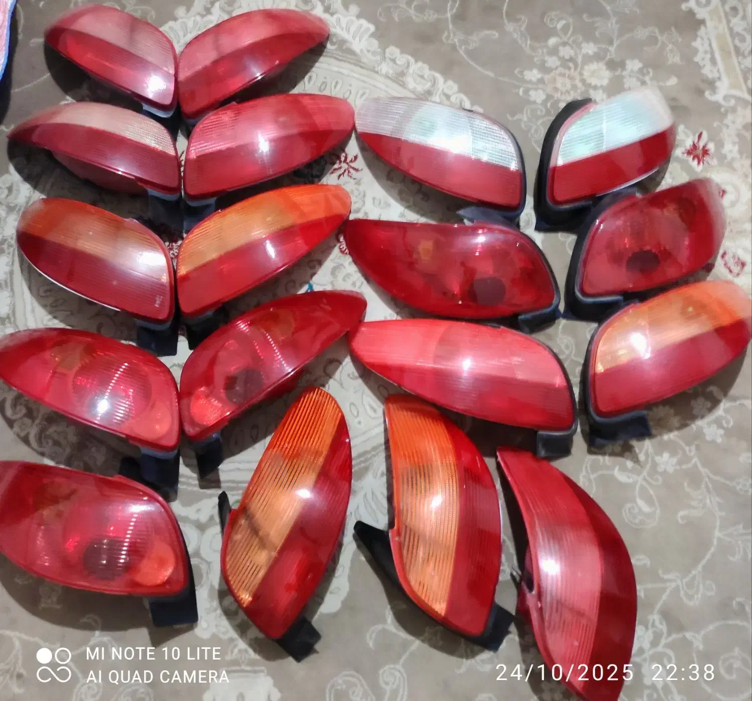 خطر 206|قطعات یدکی و لوازم جانبی|شیراز, لشکری|دیوار