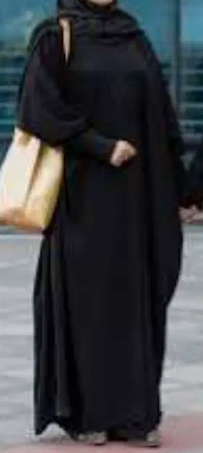 مانتو عبا مشکی ساده|لباس|لاران, |دیوار