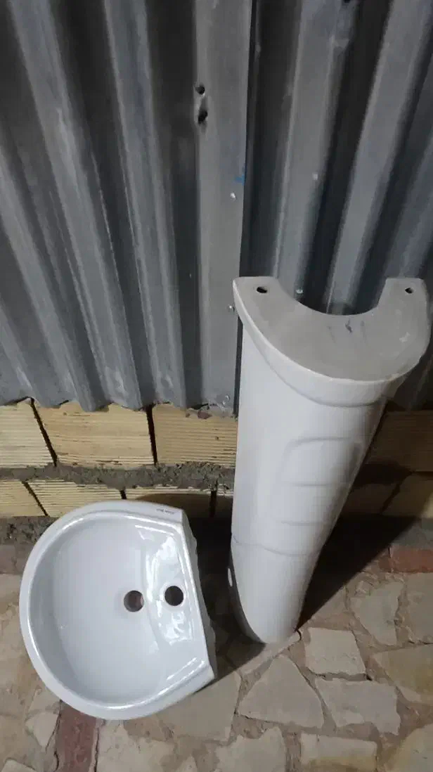 سنگ روشور کاملا نو|لوازم سرویس بهداشتی|ماهان, |دیوار