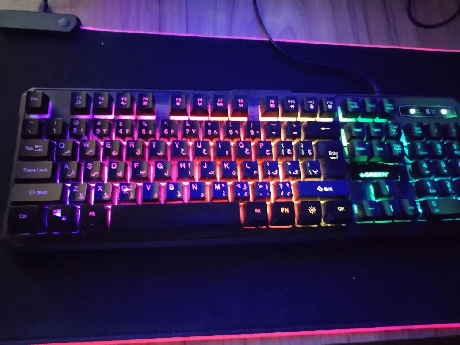 کیبورد گرین gk 601 تخفیف خوب|قطعات و لوازم جانبی رایانه|قم, شهرک قدس|دیوار