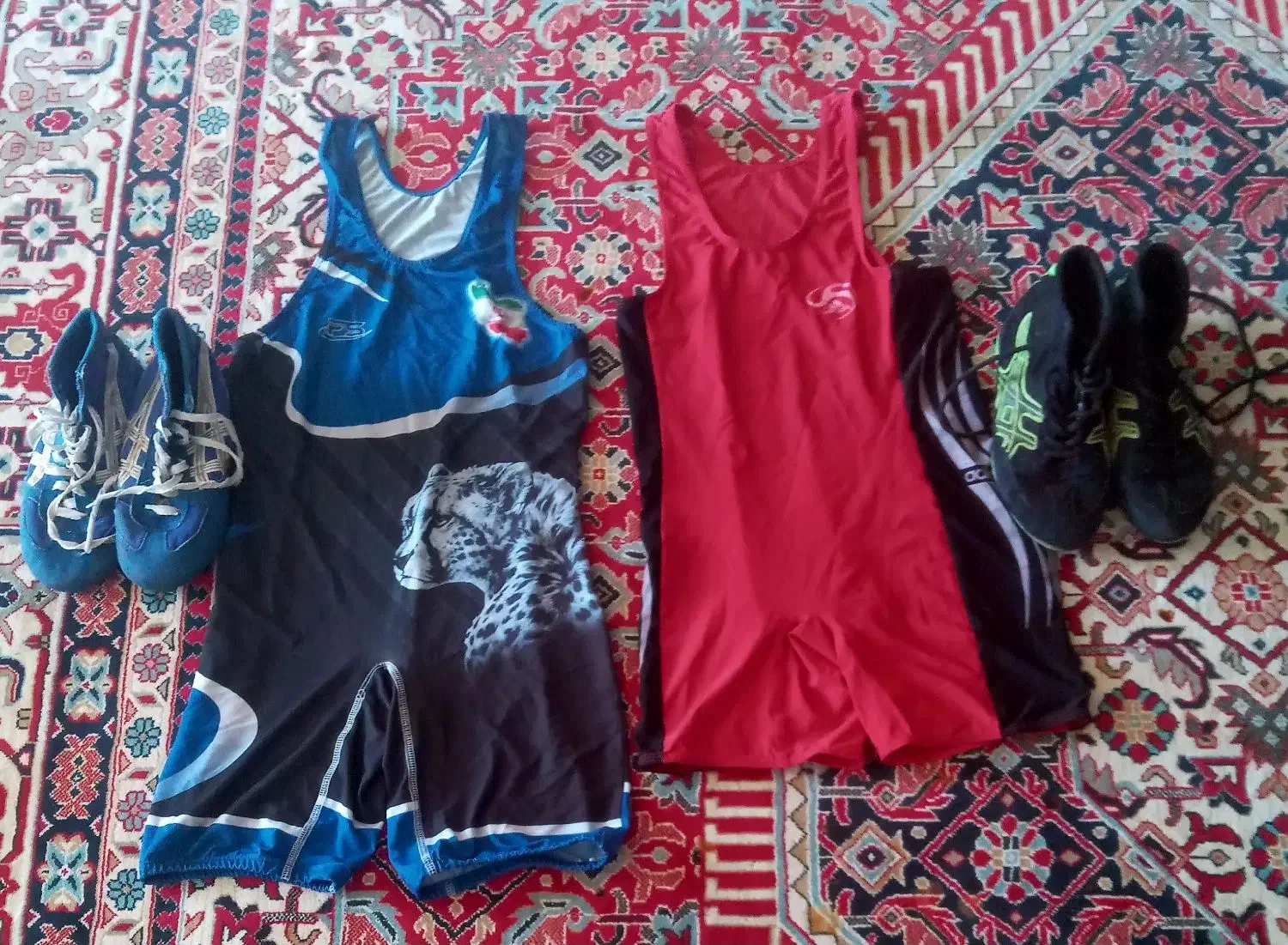 دوبنده کشتی و کفش کشتی|تجهیزات ورزشی|بیستون, |دیوار