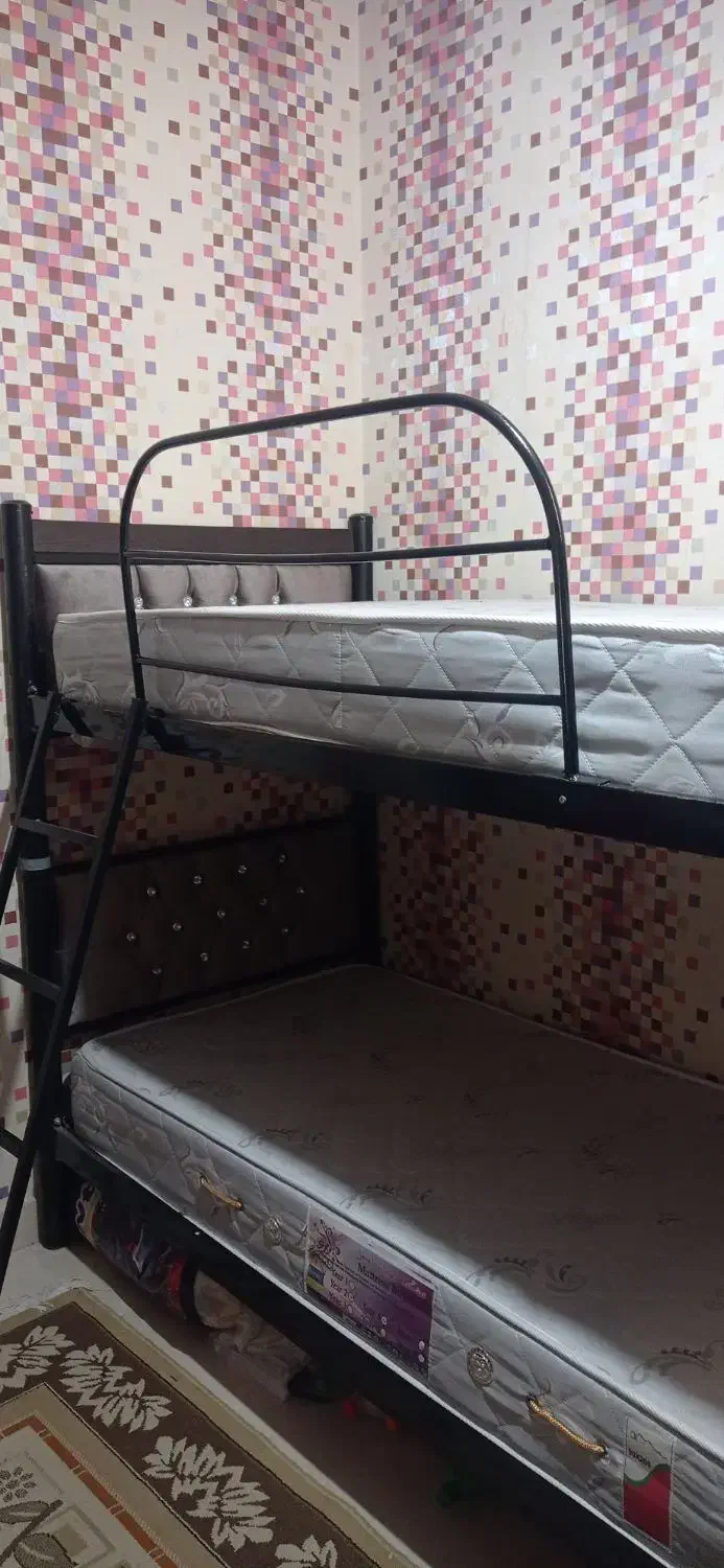 تخت دو طبقه بزرگسال|تخت و سرویس خواب|ورامین, ورامین|دیوار