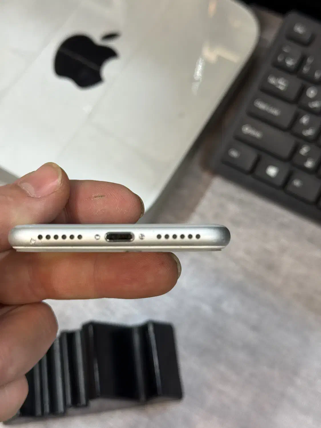 آیفون ۸ سفید ۶۴ گیگ در حد خیلی سالم LLA|موبایل|تهران, تهرانپارس غربی|دیوار