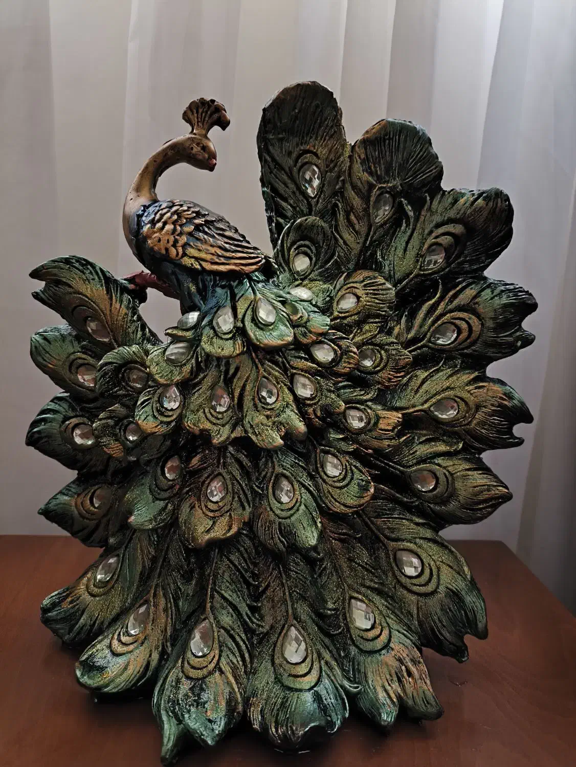 مجسمه طاووس پلی استر|مجسمه، تندیس، ماکت|فردیس, سرحدی|دیوار