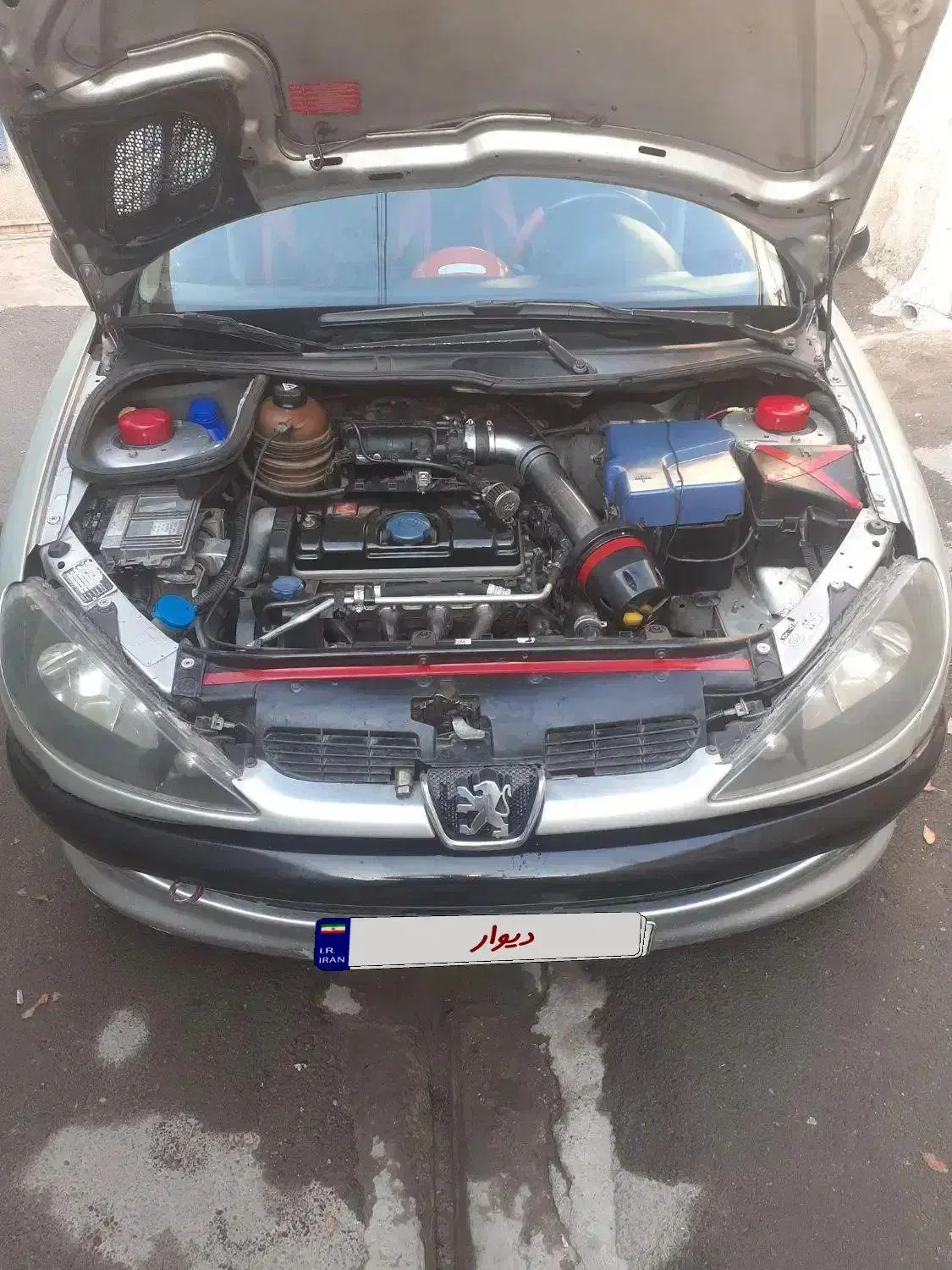 206 مدل ۸۳ تیپ۲ تمام رنگ|خودرو سواری و وانت|مشکین‌دشت, |دیوار