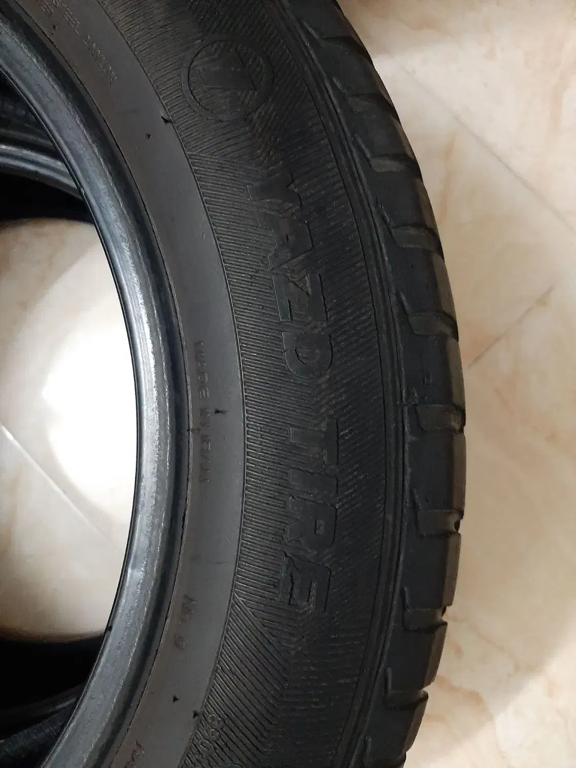 دو حلقه لاستیک یزد تایر185/65/15|قطعات یدکی و لوازم جانبی|لنجان, |دیوار