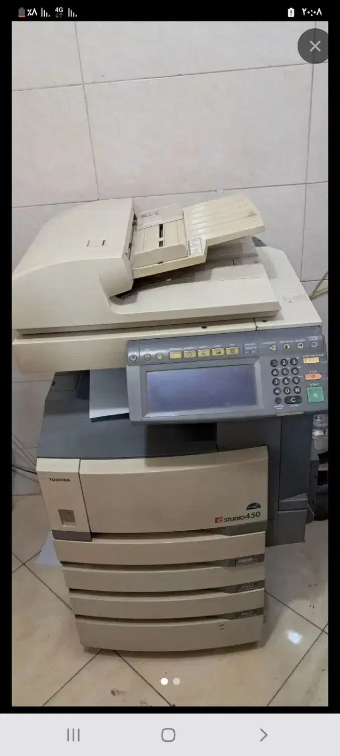 دستگاه کپی  وپرینتر رنگی وسیاه سفید|پرینتر، اسکنر، کپی، فکس|چهارباغ, |دیوار