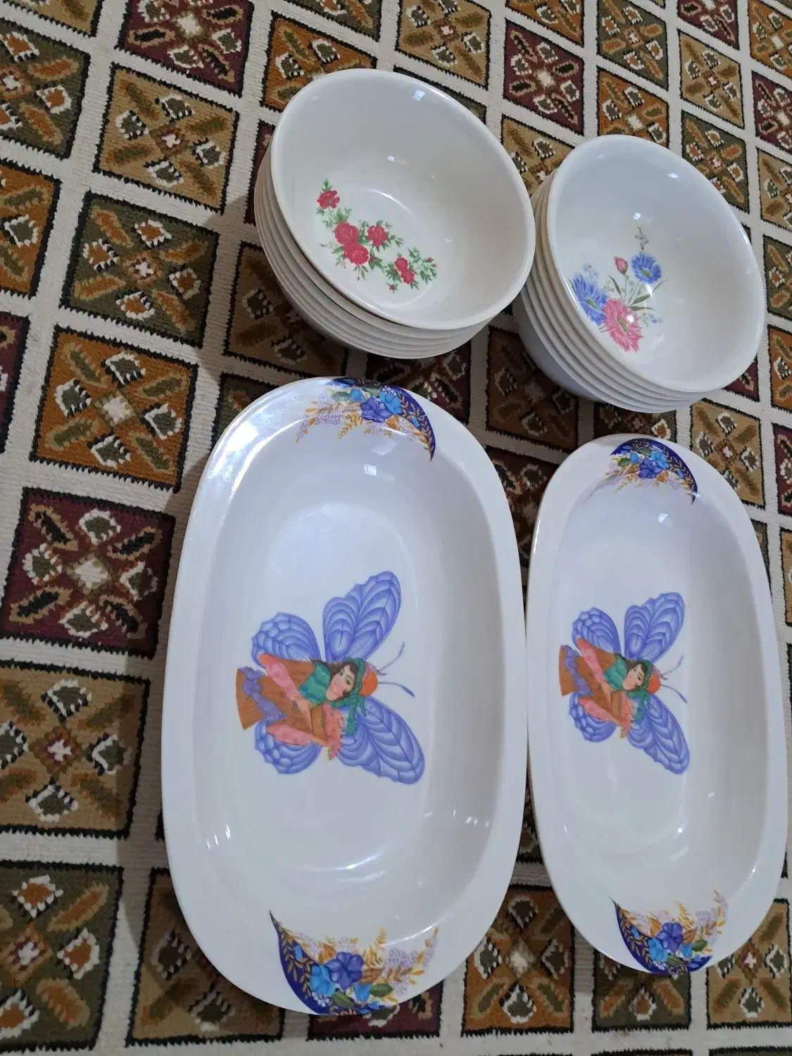 سلام دوعددمیوه خوری ۴۰۰هزارتومان|ظروف سرو و پذیرایی|ساوه, |دیوار