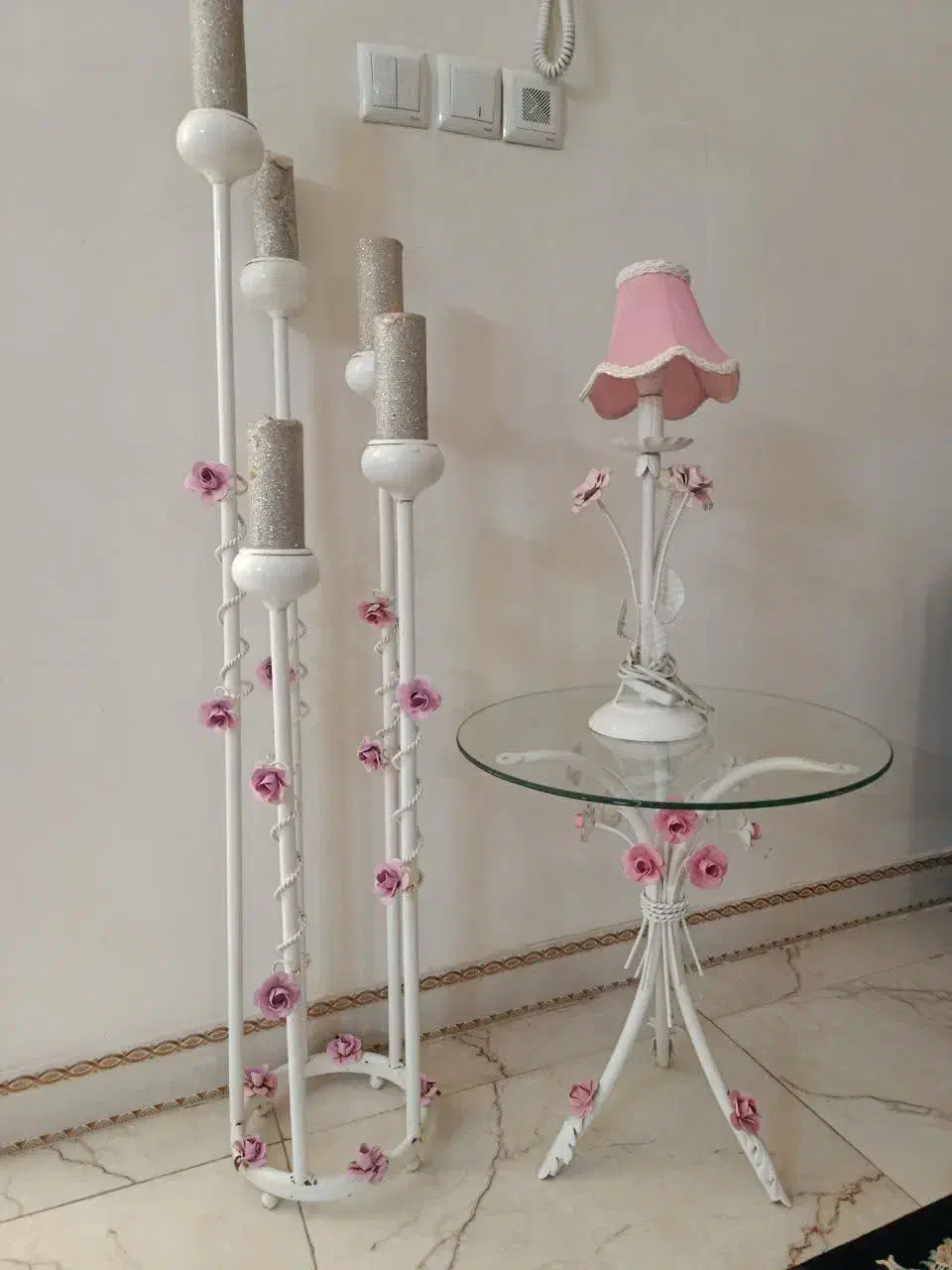 آباژور جاشمعی|چراغ خواب و آباژور|اراک, |دیوار