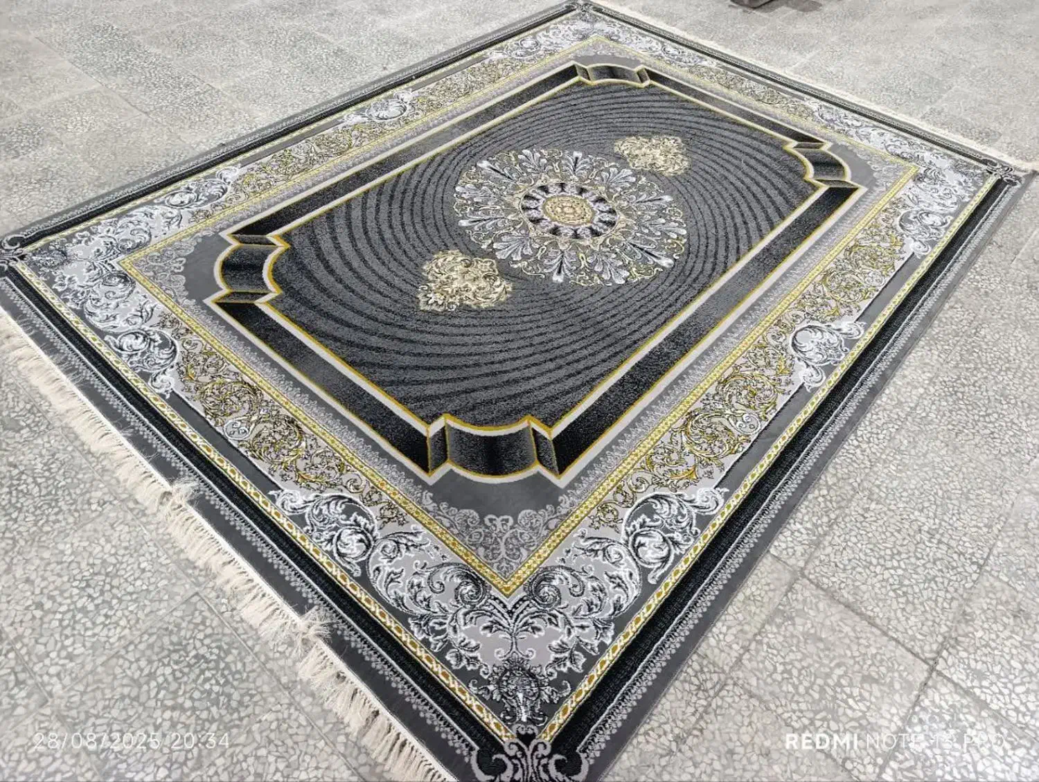 افشان طلاکوب قالی نو آکبند اقتصادی تمامی متراژ|فرش|پاکدشت, پاکدشت (مامازند)|دیوار