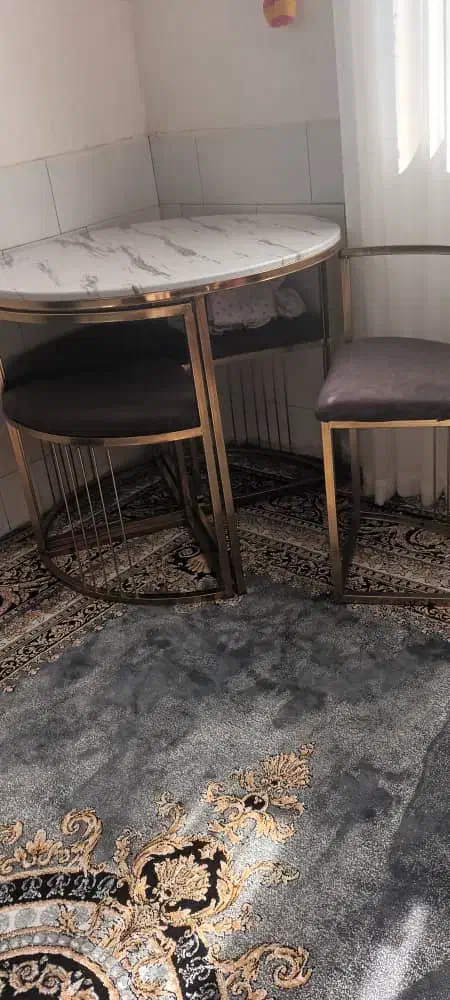 میز غذا خوری چهار نفره|میز و صندلی غذاخوری|الیگودرز, |دیوار