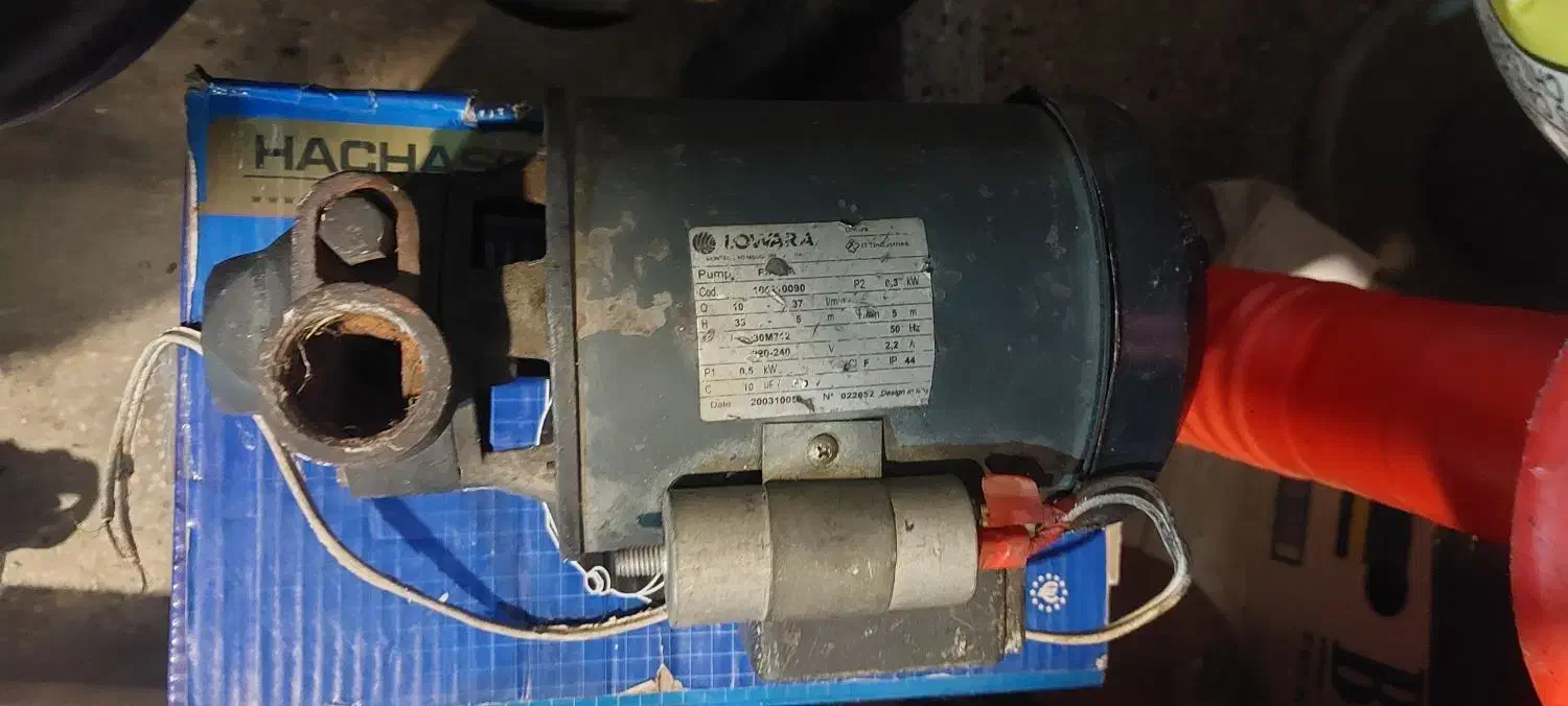 دوعددپمپ نیم اسب سالم روشن درکهریزک بهشت زهرا|مصالح و تجهیزات ساختمان|ری, شهید بهشتی|دیوار