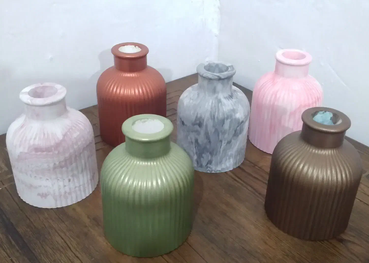 ست گلدان و قندان مراکشی.گلدان تک مراکشی. انواع رنگ|صنایع دستی و سایر لوازم تزئینی|فومن, |دیوار