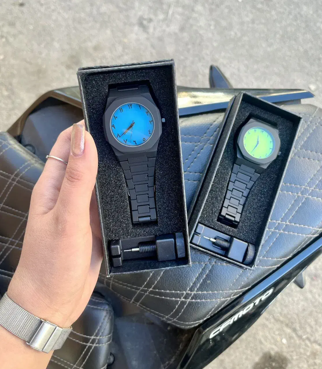 ساعت بند کربنی|ساعت|پاکدشت, پاکدشت (مامازند)|دیوار