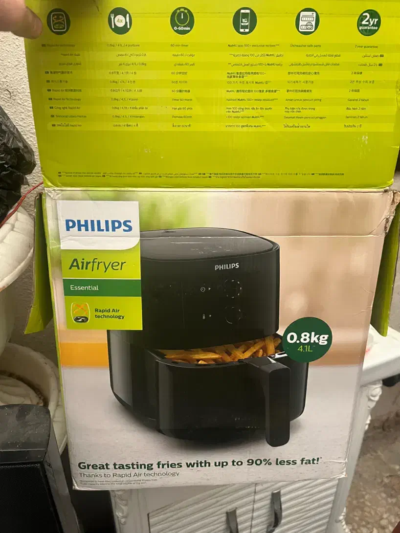 سرخ کن بدون روغن هواپز مدل philips|اجاق گاز و لوازم برقی پخت‌وپز|تهران, جنت‌آباد مرکزی|دیوار