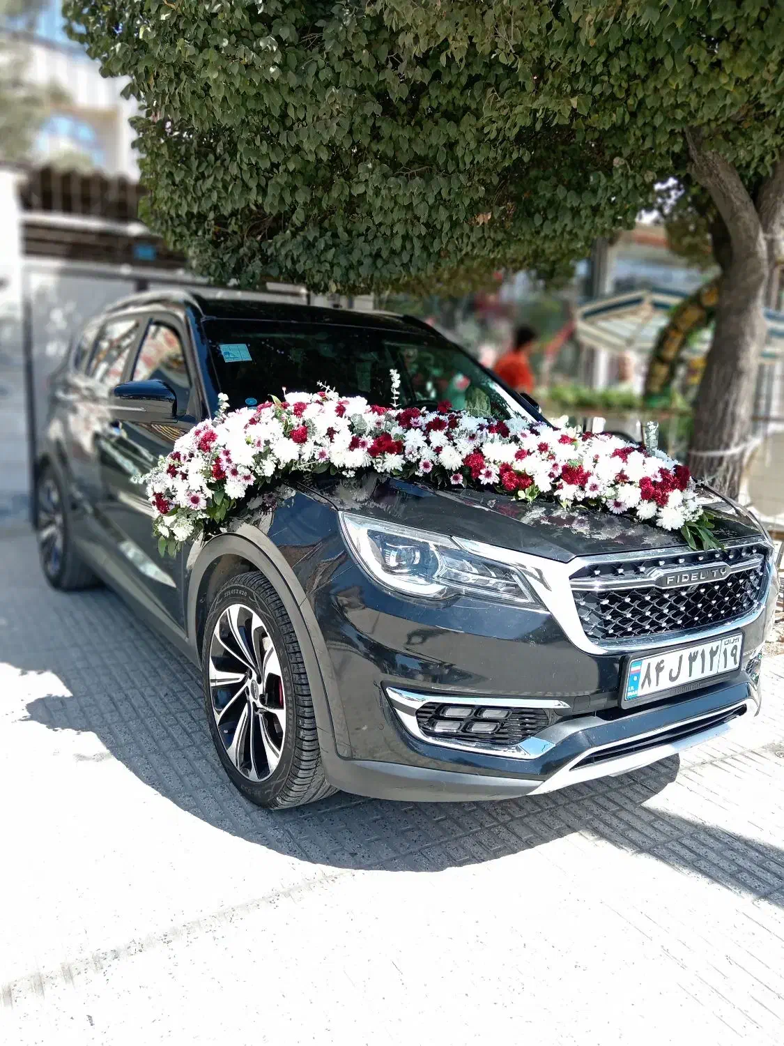 تزئین ماشین عروس با قیمت‌های استثنایی|خدمات پذیرایی، مراسم|کرمانشاه, |دیوار