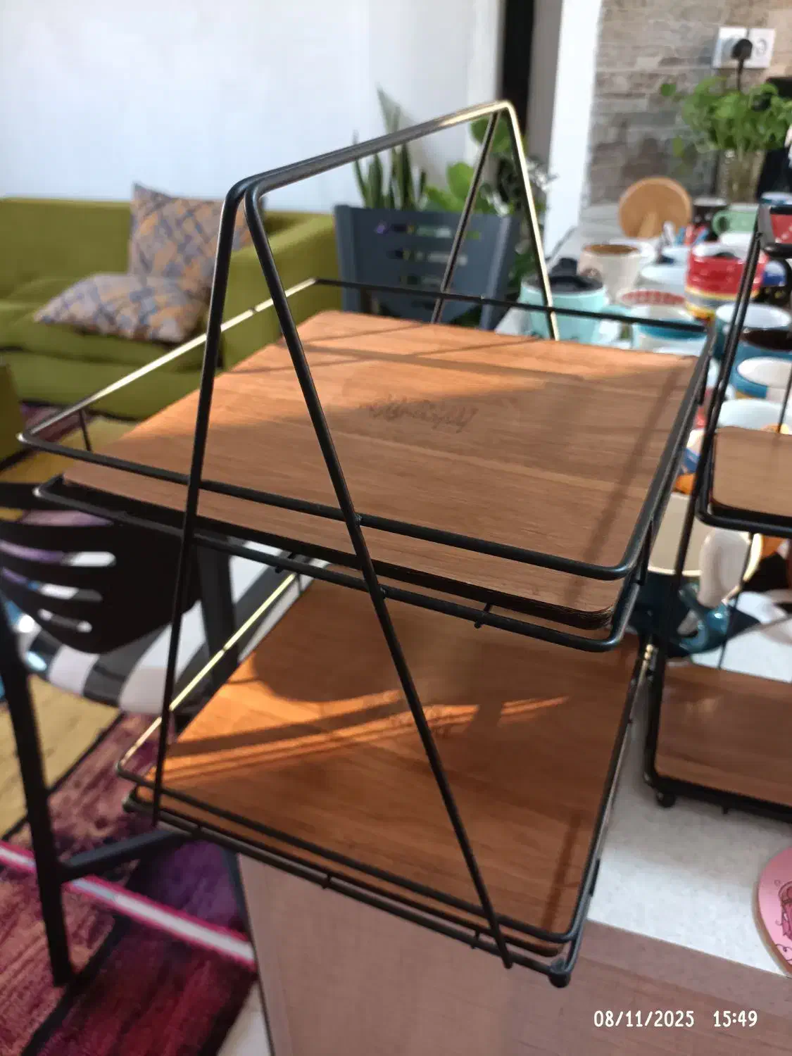 ظروف استند آشپزخانه|آب‌چکان و نظم‌دهنده ظروف|رشت, کوی مهر|دیوار