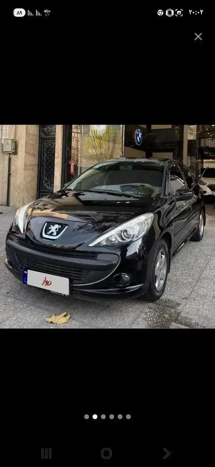 پژو۲۰۷ اتومات پانا‌مشکی صفر خشک با رینک ۴۰۴ روز|خودرو سواری و وانت|تبریز, |دیوار