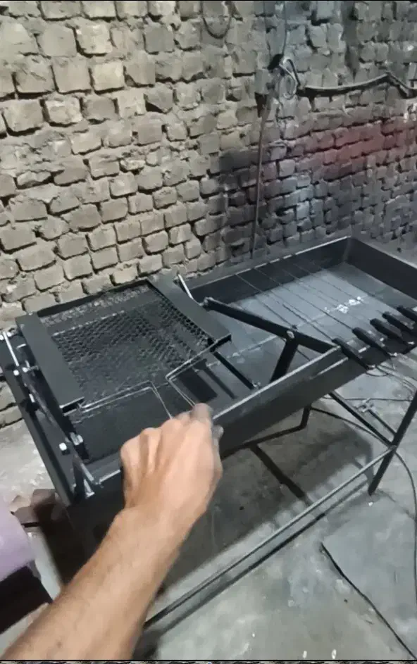 منقل کباب پز ذغالی فن دار|اجاق گاز و لوازم برقی پختوپز|یزد, |دیوار