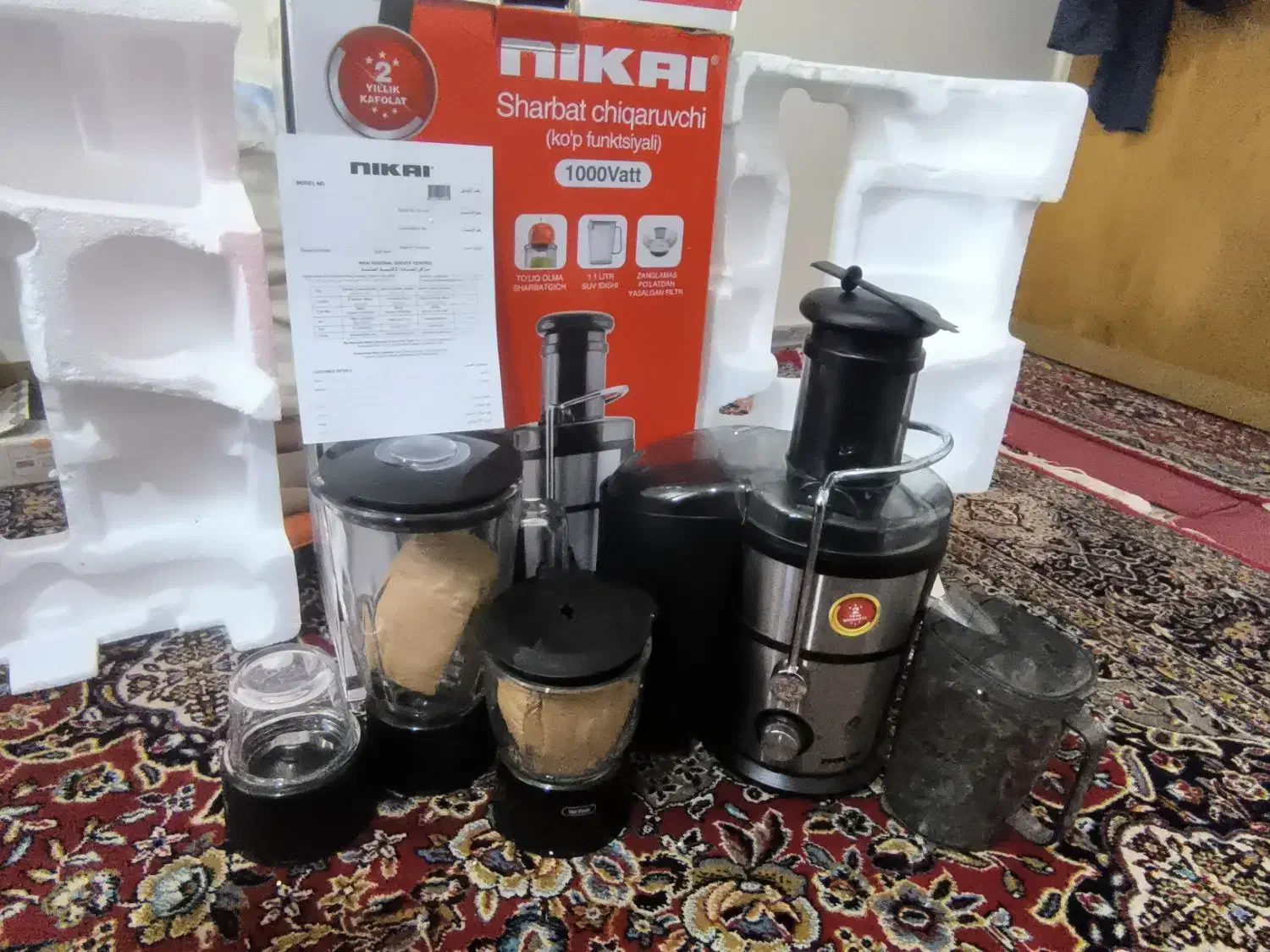 اب میوه گیری NlKAl|آبمیوهگیر و آبمرکباتگیر|یاسوج, |دیوار