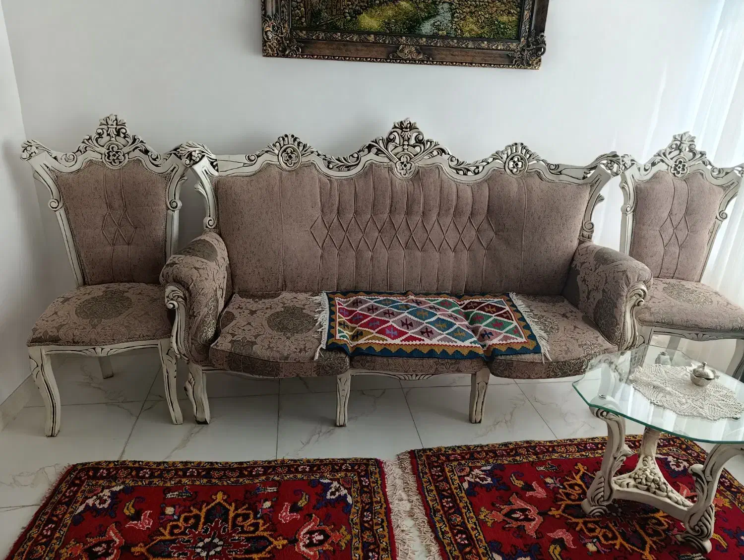 مبل سلطنتی|مبلمان خانگی و میز عسلی|مشگین شهر, |دیوار