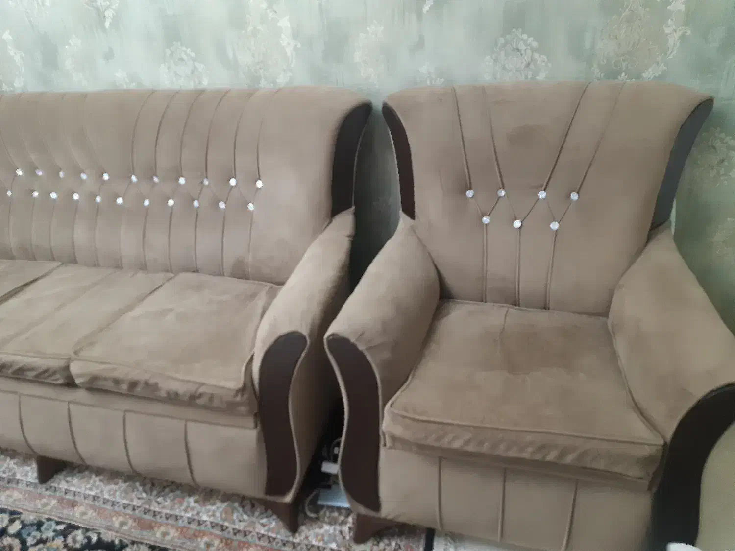 مبلمان ۷ نفره|مبلمان خانگی و میز عسلی|تهران, دکتر هوشیار|دیوار