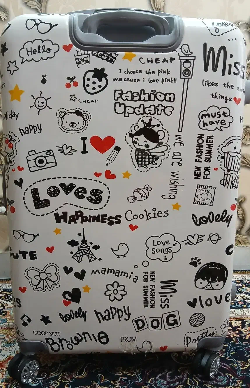 تعویض چمدان فانتزی نشکن (متوسط) با سایز بزرگ|کیف، کفش، کمربند|لاهیجان, رجایی|دیوار