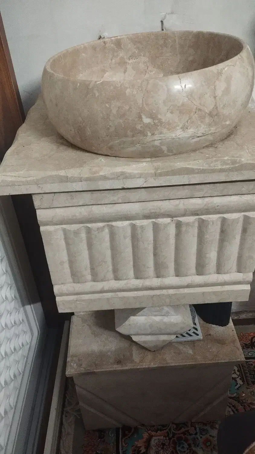 روشویی سنگی|لوازم سرویس بهداشتی|تهران, یافت آباد شمالی|دیوار