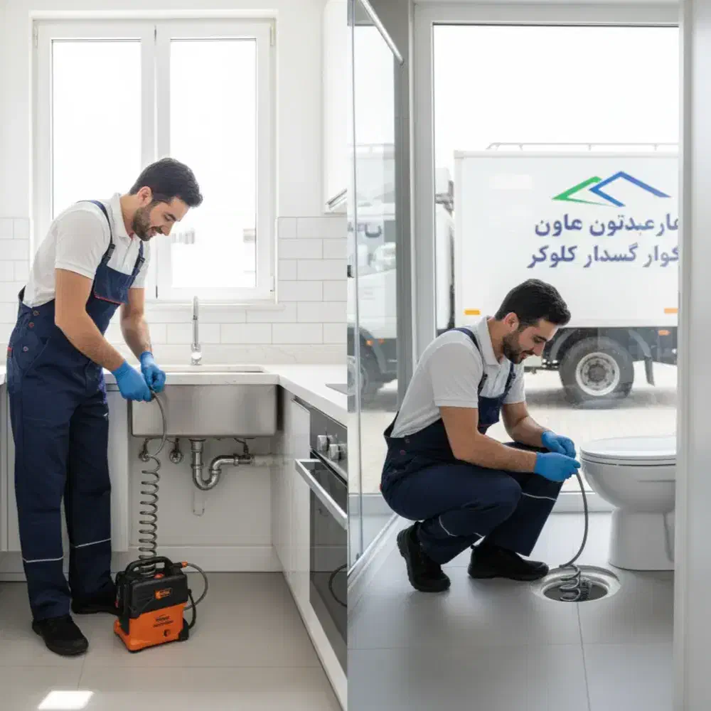 لوله بازکن فنرزن برقی چاه بازکن فنرزنی تضمینی فوری|خدمات پیشه و مهارت|شیراز, زرهی|دیوار