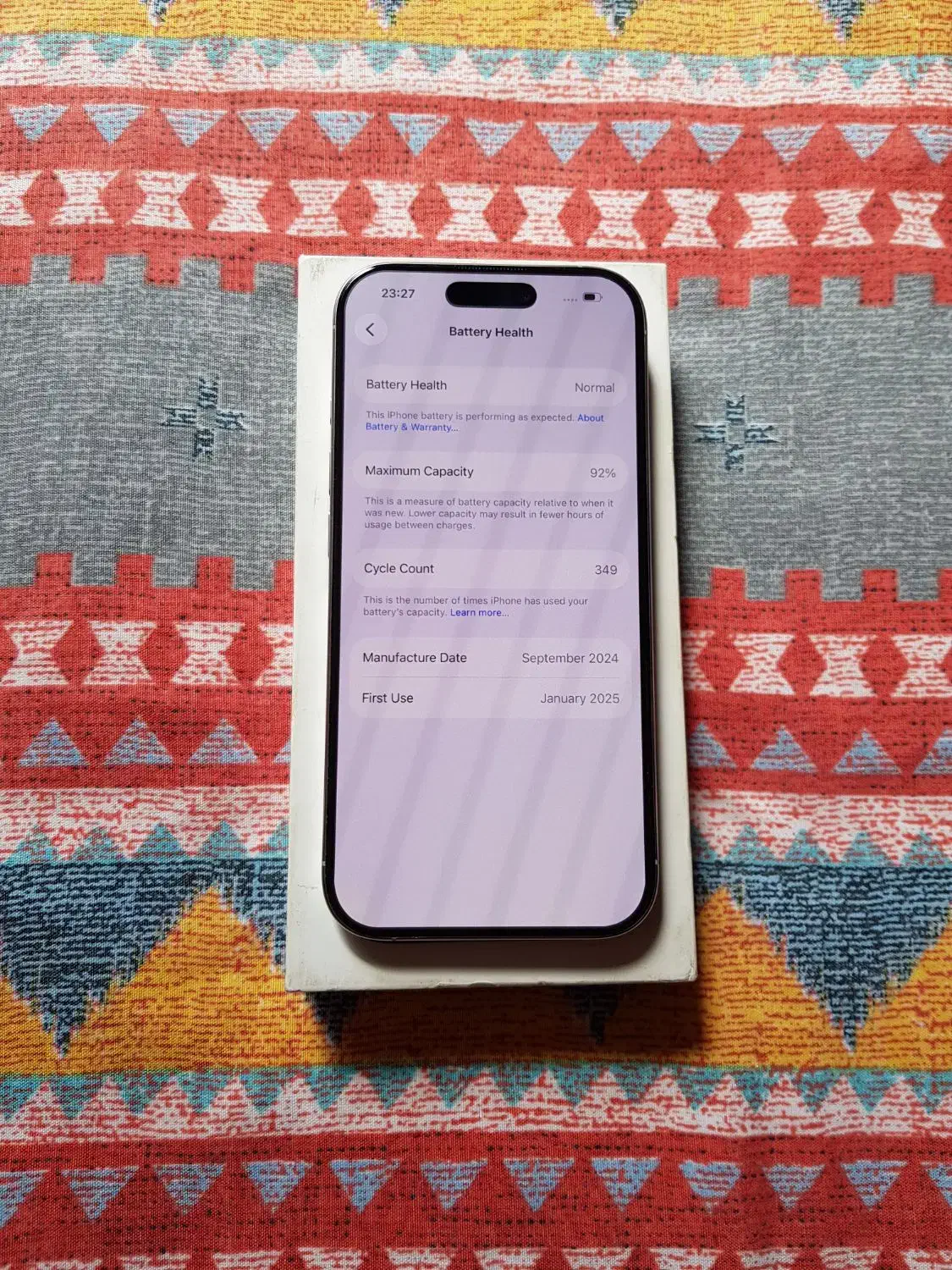 iPhone 16 Pro 128G C/A|موبایل|تهران, سازمان برنامه شمالی|دیوار