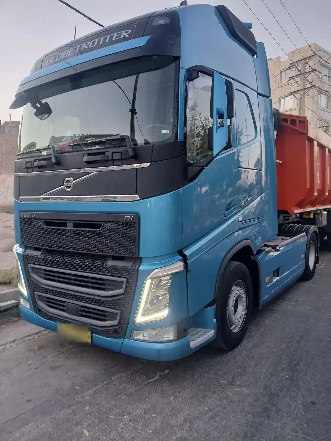 کشنده ولوو 500مدل2019 رنگ آبی فیروزه ای|خودرو سنگین|بوئین زهرا, |دیوار